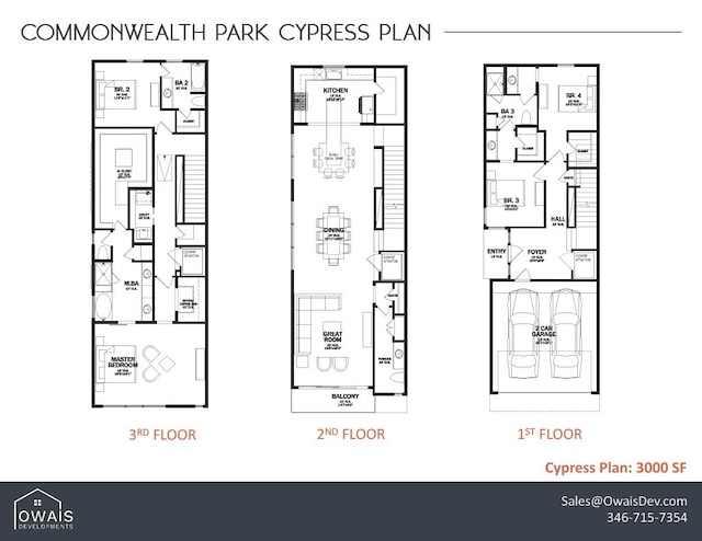1515 Vermont St Unit D, Houston, TX 77006 - property floor plan