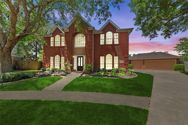 4019 Bellinger Way, Missouri City, TX 77459 - view of front facade featuring brick siding and driveway