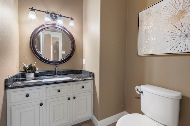 13207 Regency Oak Ln, Cypress, TX 77429 - half bathroom with toilet and vanity