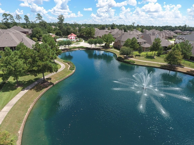 18618 Arlan Lake Dr, Spring, TX 77388 - aerial perspective of suburban area with a large body of water