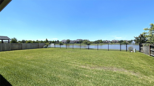 2530 Sparrow Crest Dr, Katy, TX 77494 - view of yard featuring a water view