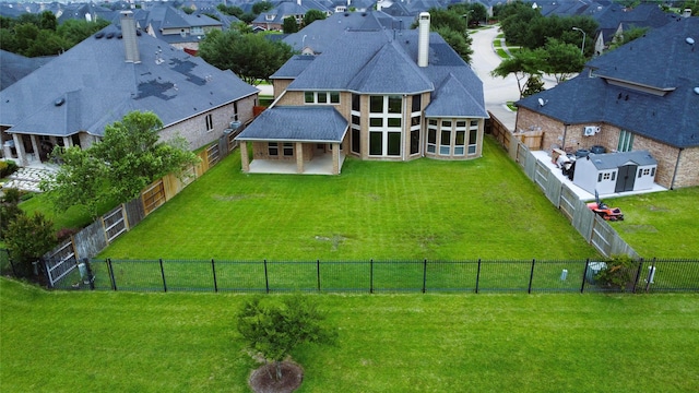 2530 Sparrow Crest Dr, Katy, TX 77494 - aerial view of residential area