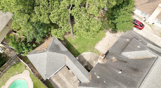 10722 Glenway Dr, Houston, TX 77070 - aerial view of a pool area