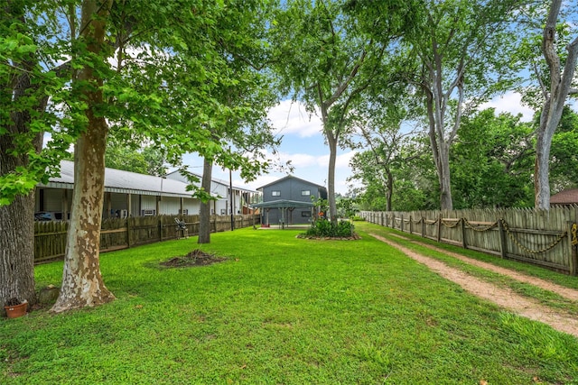 215 Selkirk Rd, Matagorda, TX 77414 - view of yard