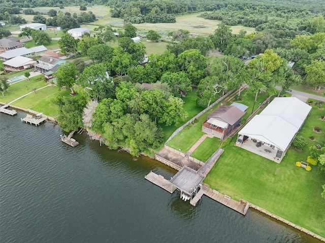 215 Selkirk Rd, Matagorda, TX 77414 - drone / aerial view of a large body of water