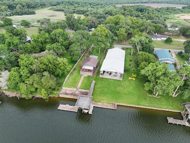 215 Selkirk Rd, Matagorda, TX 77414 - aerial view of property and surrounding area featuring a large body of water