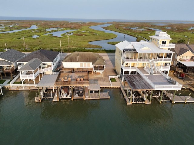 109 Fm-2031, Matagorda, TX 77457 - view from above of property featuring a nearby body of water