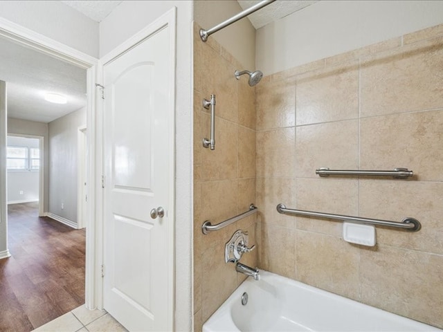 7205 Yucca Dr, Galveston, TX 77551 - bathroom featuring shower / bath combination
