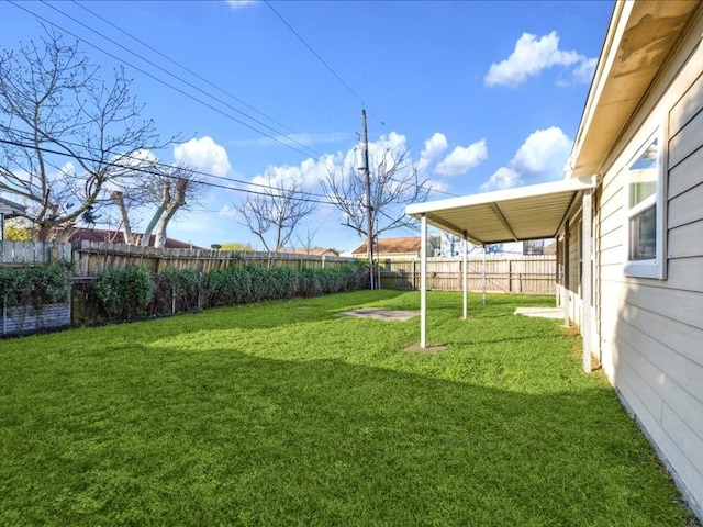 7205 Yucca Dr, Galveston, TX 77551 - view of yard