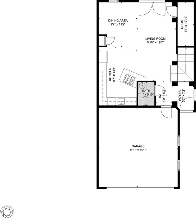 3615 Hempstead Villa Dr, Houston, TX 77008 - floor plan / room layout