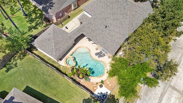 17422 Ebeys Landing Ln, Humble, TX 77346 - view of subject property featuring a pool