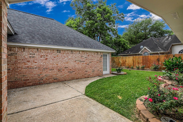 6614 Cypress Village Dr, Sugar Land, TX 77479 - view of yard featuring a patio area