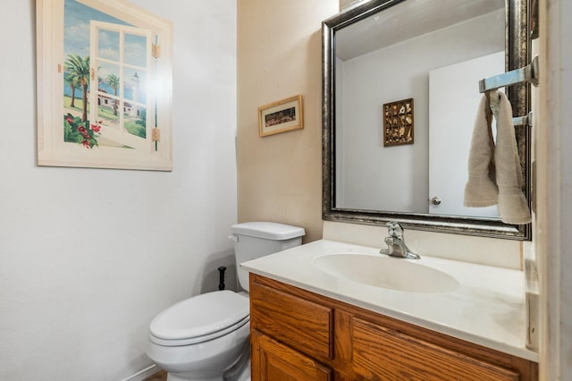 112 Cove Pt, Montgomery, TX 77356 - half bath featuring toilet and vanity