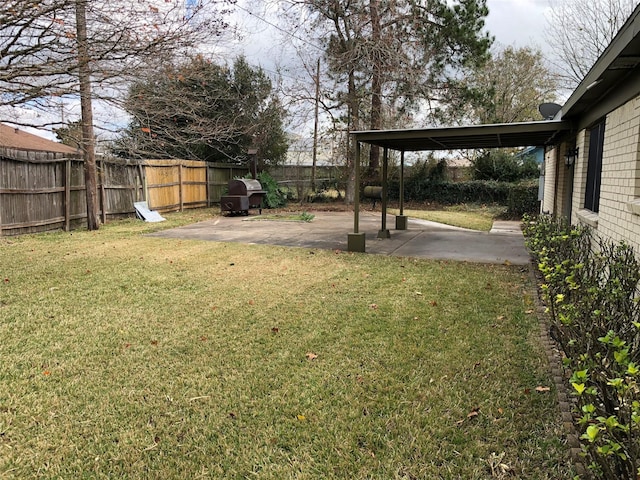 304 Lisa Ct, Friendswood, TX 77546 - view of yard with a patio