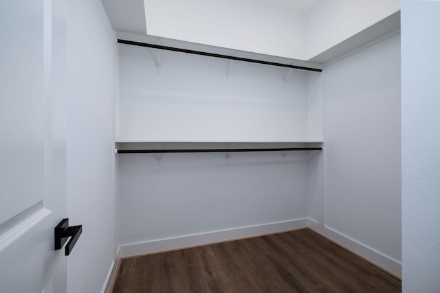 354 Peach Point Ln, Trinity, TX 75862 - walk in closet featuring dark wood finished floors