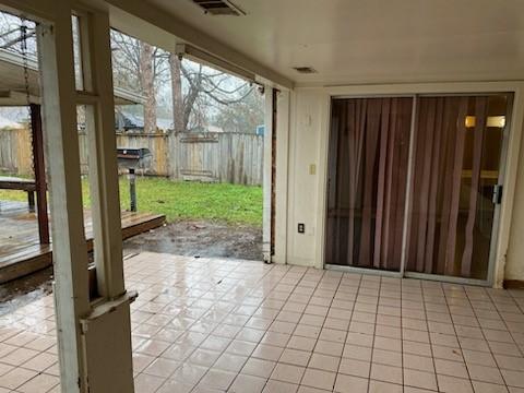 6662 Canyon Way Dr, Houston, TX 77086 - view of unfurnished sunroom