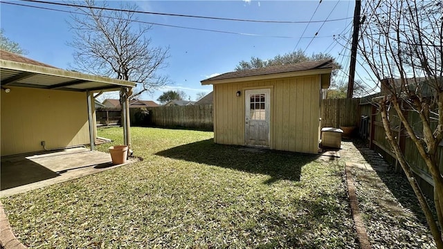 213 Yuma Dr, Victoria, TX 77904 - view of yard with a patio area