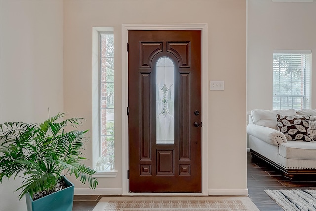 20810 Mansfield Bay Ln, Richmond, TX 77407 - entryway featuring baseboards