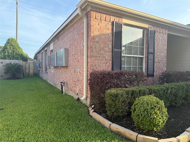 19307 Desert Moon Dr, Cypress, TX 77433 - view of side of home featuring brick siding