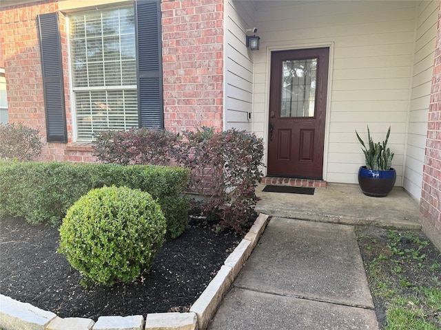 19307 Desert Moon Dr, Cypress, TX 77433 - doorway to property featuring brick siding