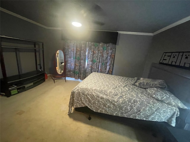 17518 Jackson Pnes, Houston, TX 77090 - bedroom featuring crown molding and carpet