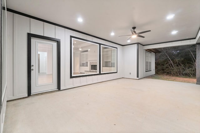 28200 E Stallion Ln, Waller, TX 77484 - view of patio featuring a ceiling fan