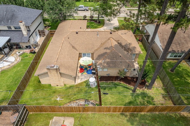3706 Autumn Ln, Baytown, TX 77521 - aerial view of property and surrounding area
