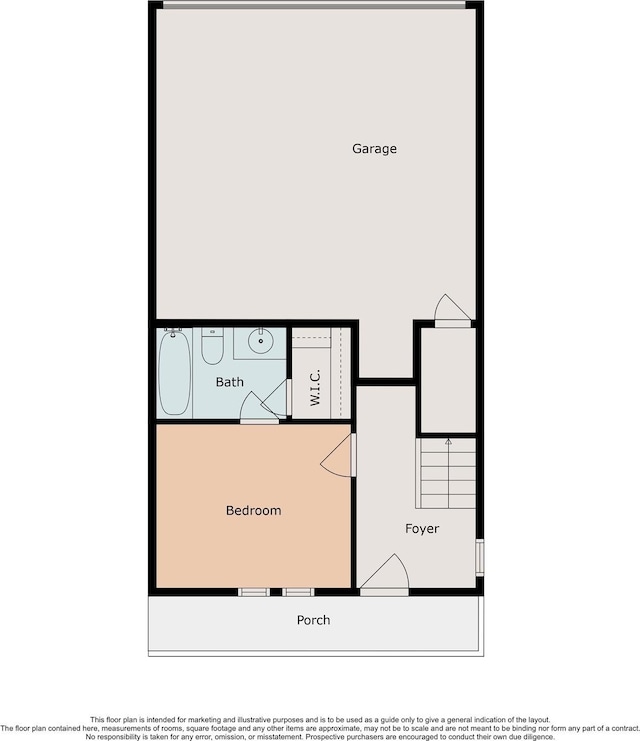 5714 Kansas St, Houston, TX 77007 - floor plan / room layout