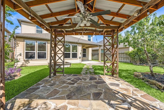 4911 Lattimore Creek Dr, Houston, TX 77084 - view of patio