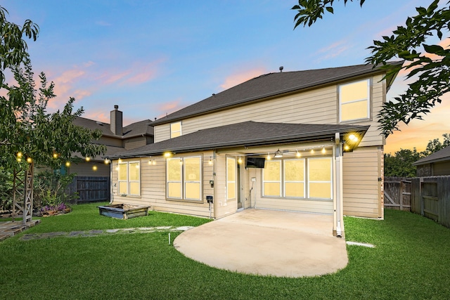 4911 Lattimore Creek Dr, Houston, TX 77084 - back of property featuring a patio