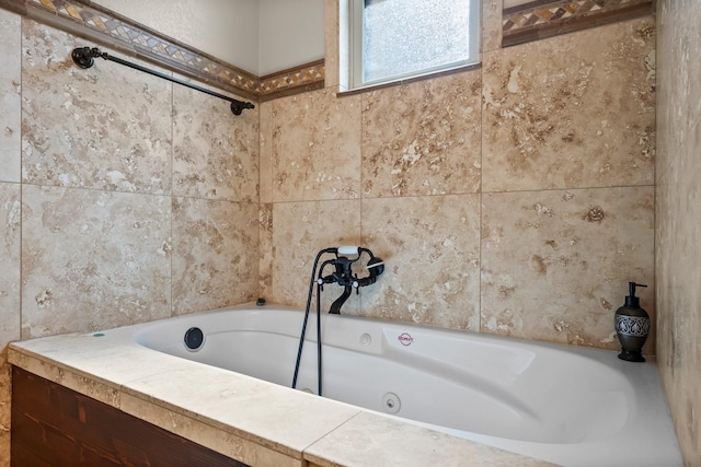 1307 Hillcrest Dr, Granite Shoals, TX 78654 - bathroom with a jetted tub