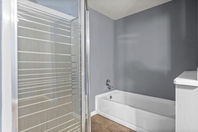 1307 Hillcrest Dr, Granite Shoals, TX 78654 - full bathroom featuring tile patterned floors and baseboards