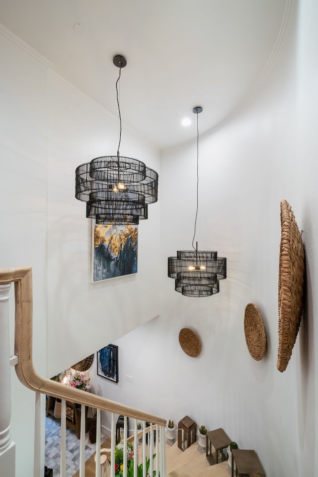 10 S Briar Hollow Ln Unit 30, Houston, TX 77027 - detailed view of ornamental molding and a chandelier