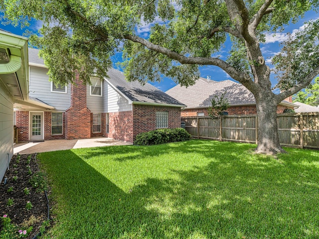 15510 Tysor Park Ln, Houston, TX 77095 - view of yard featuring a patio area