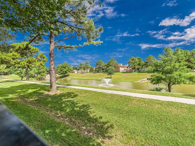 15510 Tysor Park Ln, Houston, TX 77095 - view of home's community featuring a water view and a yard