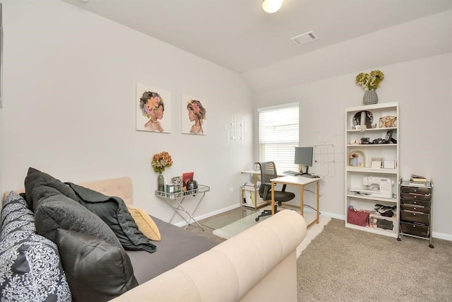 3519 Rossini Dr, Katy, TX 77493 - carpeted office space with lofted ceiling and baseboards