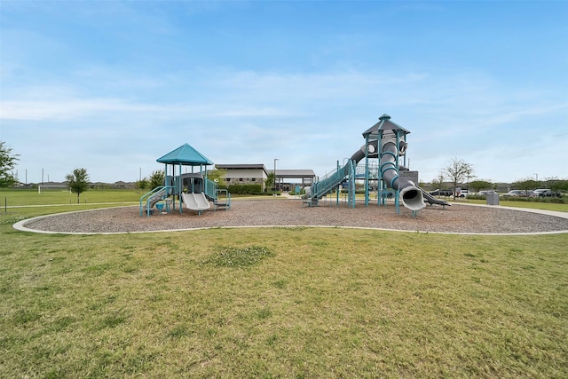 1023 Cattle Chute Ct, Rosharon, TX 77583 - community jungle gym with a yard