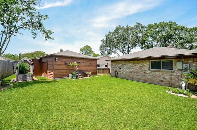 12023 Scottsdale Dr, Meadows Place, TX 77477 - view of yard
