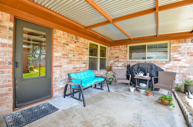 12023 Scottsdale Dr, Meadows Place, TX 77477 - view of patio with grilling area
