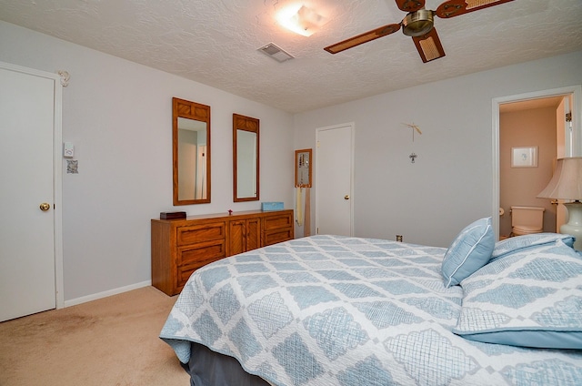 12023 Scottsdale Dr, Meadows Place, TX 77477 - bedroom with light carpet, a textured ceiling, and baseboards