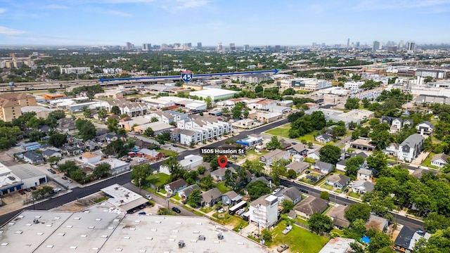 1505 Hussion St, Houston, TX 77003 - view of property location with nearby urban area