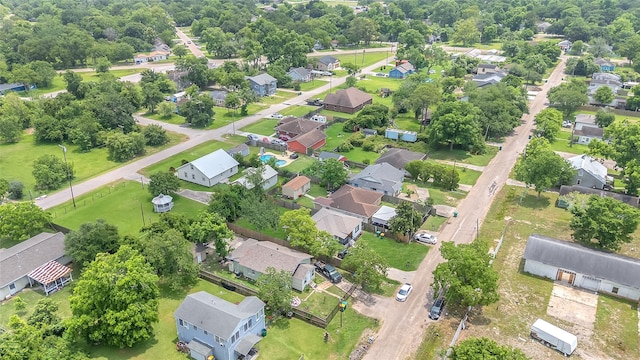 607 Rosedale St, La Marque, TX 77568 - aerial view of residential area
