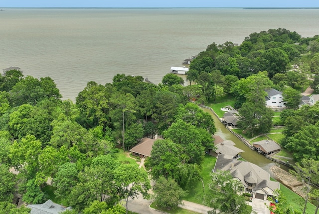 210 Harbor Run Dr, Coldspring, TX 77331 - drone / aerial view of a nearby body of water