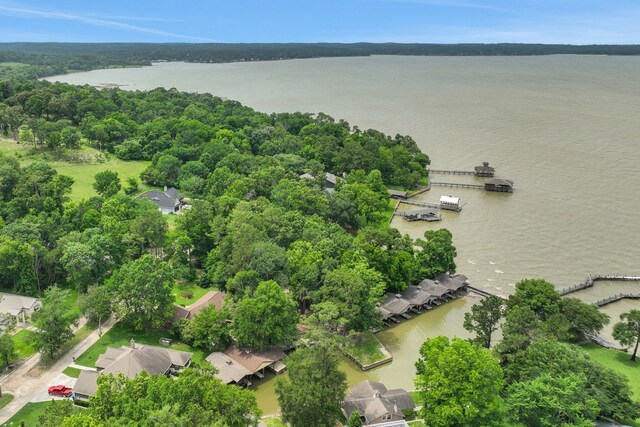 210 Harbor Run Dr, Coldspring, TX 77331 - drone / aerial view of a large body of water