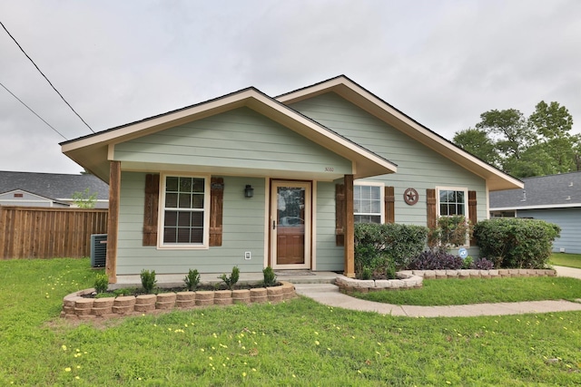 3000 Stevens Dr, Bryan, TX 77803 - bungalow-style home with cooling unit