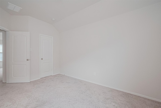 15502 Islandview Ln, Houston, TX 77053 - unfurnished bedroom featuring carpet flooring, vaulted ceiling, and baseboards