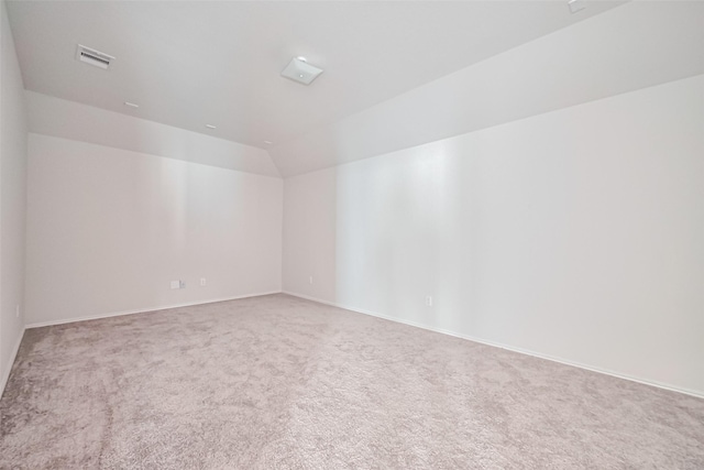 15502 Islandview Ln, Houston, TX 77053 - carpeted empty room with lofted ceiling and baseboards