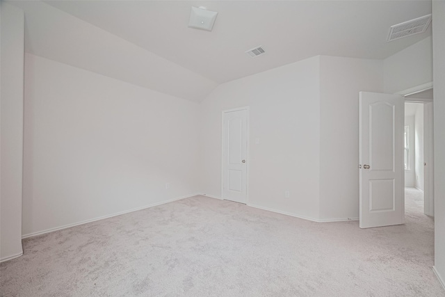 15502 Islandview Ln, Houston, TX 77053 - carpeted empty room with lofted ceiling and baseboards