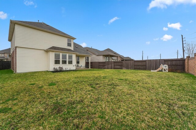 12526 Sabine Point Dr, Humble, TX 77346 - back of property with central AC