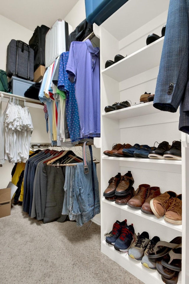 3864 Oakmist Bend Ln, Spring, TX 77386 - walk in closet with carpet
